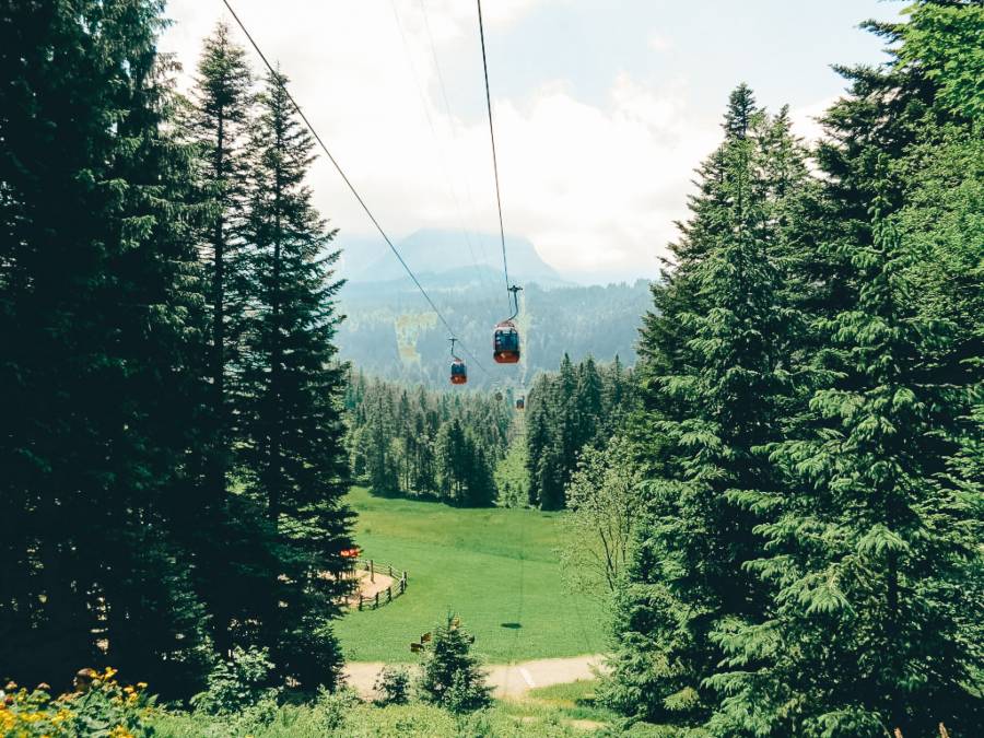 The Gondola at Mount Piltaus