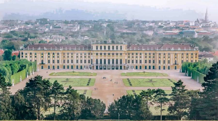 Schönbrunn Palace in Vienna