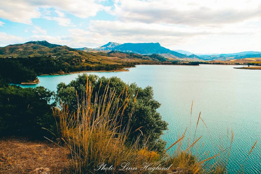El Chorro Lake in Spain